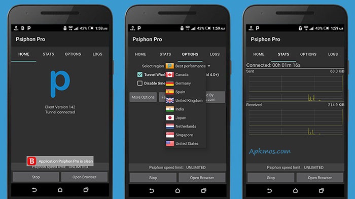 psiphon3 download for android